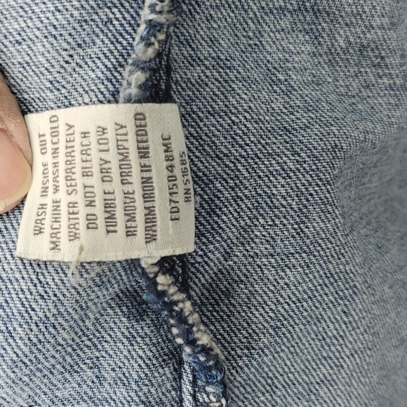 Highway Jean Jacket SZ LG - Picture 7 of 7